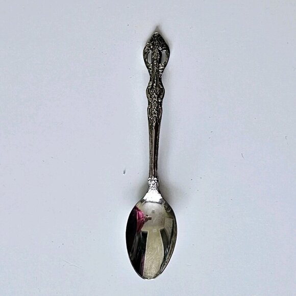 Vintage 1960s Souvenir Collectible Spoons Lot Of Six Westminster Abbey Countries - Picture 8 of 16